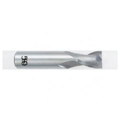 7/16 Dia. x 2-1/2 Overall Length 2-Flute Square End Solid Carbide SE End Mill-Round Shank-Center Cutting-Uncoated - Top Tool & Supply