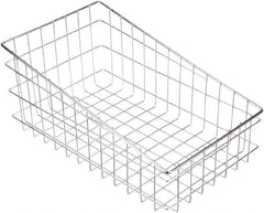 Marlin Steel Wire Products - 18-1/2" Deep, Rectangular Steel Wire Basket - 11" Wide x 8" High - Top Tool & Supply