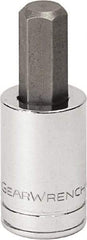 GearWrench - 1/4" Drive, 2mm Hex Bit Socket - 1-17/32" OAL, 0.984" Bit Length - Top Tool & Supply