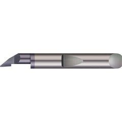 Micro 100 - 0.23" Min Bore Diam, 3/4" Max Bore Depth, 0.008" Radius Profiling Tool - Exact Industrial Supply