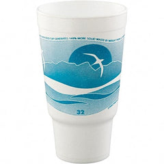 DART - Foam Hot/Coldn Cups, 32 oz - White - Top Tool & Supply