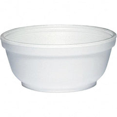 DART - Foam Dinnerware, Bowl, 8 oz - White - Top Tool & Supply