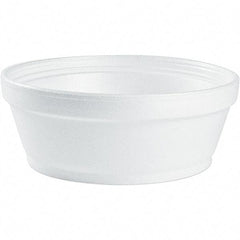 DART - Foam Food Containers, Foam, 8 oz - White - Top Tool & Supply