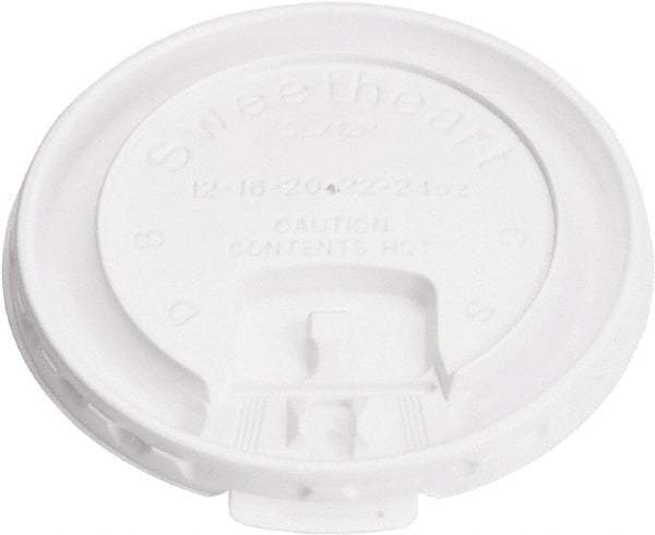 Solo - Cup Lids for 10 oz Cups - White - Top Tool & Supply