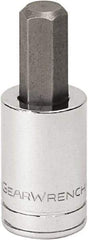 GearWrench - 1/2" Drive, 19mm Hex Bit Socket - 2-1/2" OAL, 1.49" Bit Length - Top Tool & Supply