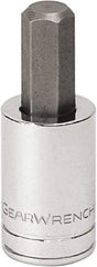 GearWrench - 1/2" Drive, 7/16" Hex Bit Socket - 2-1/2" OAL, 1.49" Bit Length - Top Tool & Supply