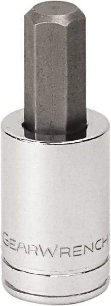 GearWrench - 1/2" Drive, 5/16" Hex Bit Socket - 2-1/2" OAL, 1.49" Bit Length - Top Tool & Supply