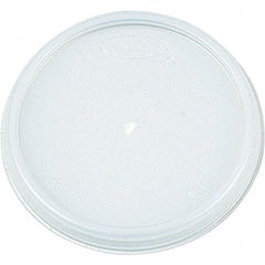 DART - Plastic Lids, Fits 12 - 24 oz Foam Cups - Translucent - Top Tool & Supply