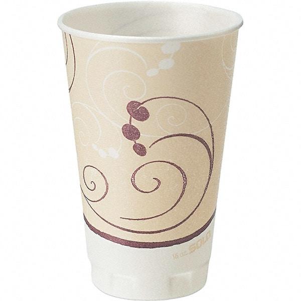 Solo - 16 oz Foam Hot/Cold Drink Cups - Tan - Top Tool & Supply