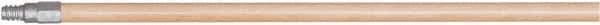 Harper Brush - 60 x 15/16" Wood Squeegee Handle - Threaded Connection, Tan - Top Tool & Supply