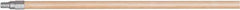 Harper Brush - 60 x 15/16" Wood Squeegee Handle - Threaded Connection, Tan - Top Tool & Supply