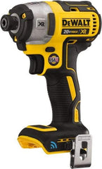 DeWALT - 20 Volt, 1/4" Drive, 152 Ft/Lb Torque, Cordless Impact Driver - Pistol Grip Handle, 3250 RPM, Bare Tool - Top Tool & Supply