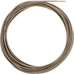 Milwaukee Tool - 5/16" x 75' Drain Cleaning Machine Cable - Inner Core, 1-1/4" to 2-1/2" Pipe, Use with Milwaukee Drain Cleaning Tools - Top Tool & Supply