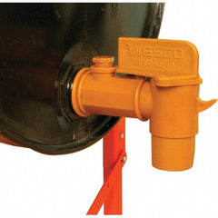 Wesco Industrial Products - 2" NPT Plastic Rigid Drum Faucet - FM Approved, No Arrester, Manual Closing, 8" Long Extension - Top Tool & Supply