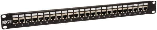 Tripp-Lite - Electrical Enclosure Steel Patch Panel - For Use with Racks - Top Tool & Supply