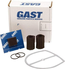 Gast - 9 Piece Air Compressor Repair Kit - For Use with Gast 0323/0523 Oil-Less "Q" Models with Internal Filtration - Top Tool & Supply