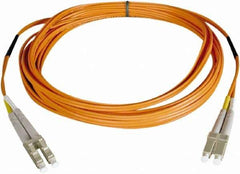 Tripp-Lite - 10' Long, LC/LC Head, Multimode Fiber Optic Cable - Aqua, Use with LAN - Top Tool & Supply