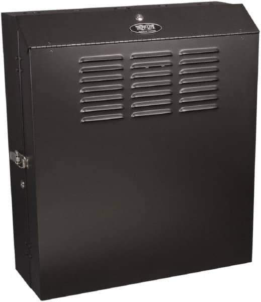 Tripp-Lite - 23-1/2" Overall Width x 5" Rack Height x 17-1/2" Overall Depth Data Cable Enclosure - 200 Lb Capacity, Black - Top Tool & Supply