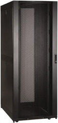 Tripp-Lite - 29.53" Overall Width x 42" Rack Height x 43" Overall Depth Data Cable Enclosure - 3,000 Lb Capacity, Black - Top Tool & Supply