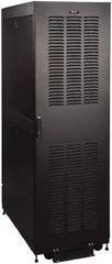 Tripp-Lite - 23.63" Overall Width x 42" Rack Height x 43" Overall Depth Data Cable Enclosure - 3,000 Lb Capacity, Black - Top Tool & Supply