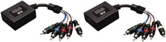 Tripp-Lite - Component Video with Stereo Audio Extender Kit - 4 Ports - Top Tool & Supply