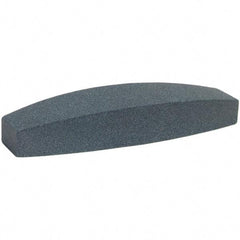 Norton - 9" Long x 2-1/2" Wide x 1-1/2" Thick, Silicon Carbide Sharpening Stone - Boat Shaped, Medium Grade - Top Tool & Supply