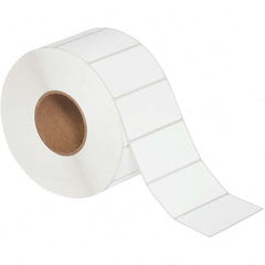 Value Collection - Pack of 4 Rolls, 3,000 Labels per Roll, 4" x 2" White Matte Coated Facestock Thermal Labels - Top Tool & Supply