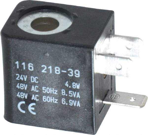 ARO/Ingersoll-Rand - 24 DC Volt, Din Connection Coil Lead Length, Class F, Solenoid Coil - 4.8 Watt, NEMA 4 Enclosure, Use with ARO Solenoid Valve - Top Tool & Supply