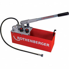 Rothenberger - Pressure, Cooling & Fuel System Test Kits Type: Pressure Pump Applications: Water Lines; Leak Testing; Compression Testing - Top Tool & Supply