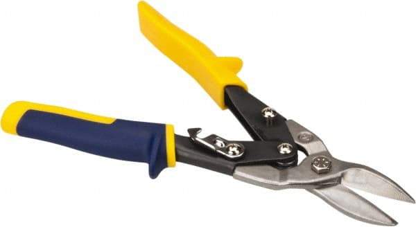 Lenox - 1-5/16" Length of Cut, Straight Pattern Aviation Snip - 10" OAL, 18 AWG Steel Capacity - Top Tool & Supply