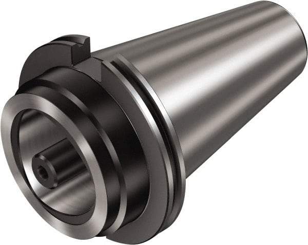 Sandvik Coromant - C6 System Size, CAT50 Taper, Modular Tool Holding System Adapter - 89.9922mm Projection, 63mm Body Diam, 191.792mm OAL, Through Coolant - Exact Industrial Supply