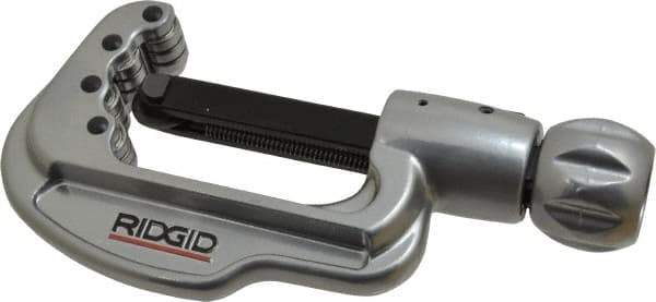 Ridgid - 1/4" to 2-5/8" Pipe Capacity, Quick Acting Tube Cutter - Cuts Stainless Steel - Top Tool & Supply