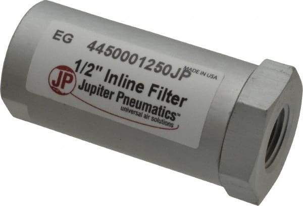 PRO-SOURCE - 1/2" Outlet, 500 Max psi, Inline Filters, Regulators & Lubricators - Inline Filters, 3-1/4" Long x 1-1/2" Wide - Top Tool & Supply