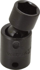 Proto - 3/8" Drive 9/16" Standard Universal Impact Socket - 6 Points, 2" OAL - Top Tool & Supply