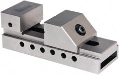 Gibraltar - 2" Jaw Width, 2-3/8" Jaw Opening Capacity, 2-9/16" Jaw Height, Toolmaker's Vise - Flat Jaw, 0.00012" Parallelism, 0.0002" Squareness, 5-1/2" OAL x 1-31/32" OAH - Top Tool & Supply