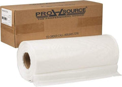 PRO-SOURCE - 2.7 mil Thick, Heavy-Duty Trash Bags - Hexene Resins, Roll Dispenser, 38" Wide x 63" High, Clear - Top Tool & Supply