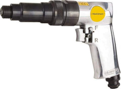 Value Collection - 1/4" Bit Holder, 1,800 RPM, Pistol Grip Handle Air Screwdriver - 2-1/2 to 5.8 Ft/Lb Torque, 1/4" Inlet, 4 CFM - Top Tool & Supply