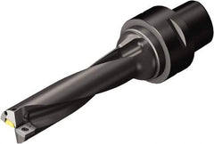 Sandvik Coromant - 88.9mm Max Drill Depth, 4xD, 22.23mm Diam, Indexable Insert Drill - C4 Coromant Shank - Top Tool & Supply