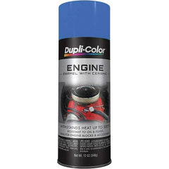 Krylon - 12 oz Ford Blue Automotive Heat Resistant Paint - High Gloss Finish, Comes in Aerosol Can - Top Tool & Supply