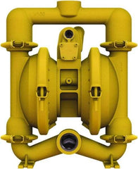 Versa-Matic - 1-1/4 \x96 1-1/2 NPT, Air Operated Diaphragm Pump - Santoprene Diaphragm, Aluminum Housing - Top Tool & Supply