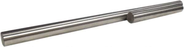 Made in USA - 3mm Diam, 600mm Long, 17-4 PH Stainless Steel Standard Round Linear Shafting - RC40 Hardness - Top Tool & Supply