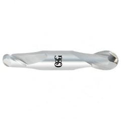 1/4" Dia. - 2-1/2" OAL - Bright CBD - Double - Ball Nose SE EM - 2 FL - Top Tool & Supply