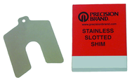 3X3 .001 SLOTTED SHIM PACK OF 20 - Top Tool & Supply