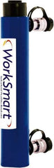 Value Collection - 10 Ton, 10.04" Stroke, 22.41 Cu In Oil Capacity, Portable Hydraulic Double Acting Cylinder - 2.24 Sq In Effective Area, 16.12" Lowered Ht., 26.19" Max Ht., 1.69" Cyl Bore Diam, 1.38" Plunger Rod Diam, 10,000 Max psi - Top Tool & Supply