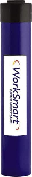 Value Collection - 25 Ton, 14.25" Stroke, 73.39 Cu In Oil Capacity, Portable Hydraulic Single Acting Cylinder - 5.15 Sq In Effective Area, 18.74" Lowered Ht., 32.99" Max Ht., 2.56" Cyl Bore Diam, 2.24" Plunger Rod Diam, 10,000 Max psi - Top Tool & Supply