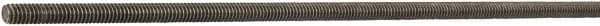 Made in USA - 3/8-16 3" OAL Fully Threaded Stud - Carbon Steel, Oil Finish, Inch & Metric - Top Tool & Supply