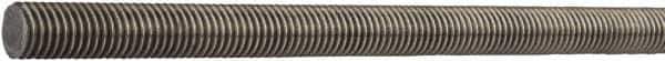 Value Collection - M24x3 UNC (Coarse), 1m Long, Alloy Steel General Purpose Threaded Rod - Uncoated, Right Hand Thread - Top Tool & Supply