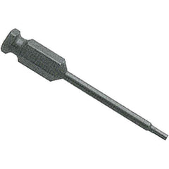 Apex - 7mm Hex Bit - 7/16" Hex Drive, 3-1/2" OAL - Top Tool & Supply