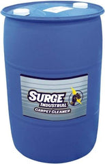 Surge Industrial - 55 Gal Drum Carpet Cleaner - Light Citrus Scent, Use on Carpet & Upholstery - Top Tool & Supply