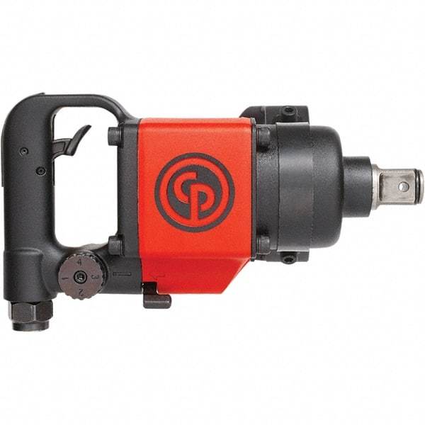 Chicago Pneumatic - 1" Drive, 6,600 RPM, 1,300 Ft/Lb Torque Impact Wrench - D-Handle, 41 CFM, 90 psi, 1/2" NPT Inlet - Top Tool & Supply